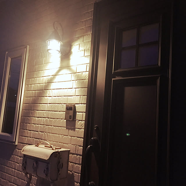 エクステリア 屋外 照明 ライトパナソニック Panasonic アンティーク 照明器具 Lgwcaz ダークブラウンメタリック Freepaお出迎え 人感センサー 点灯省エネ型ブラケットライト かわいい ポーチライト 電球色のレビュー クチコミとして参考になる投稿19枚