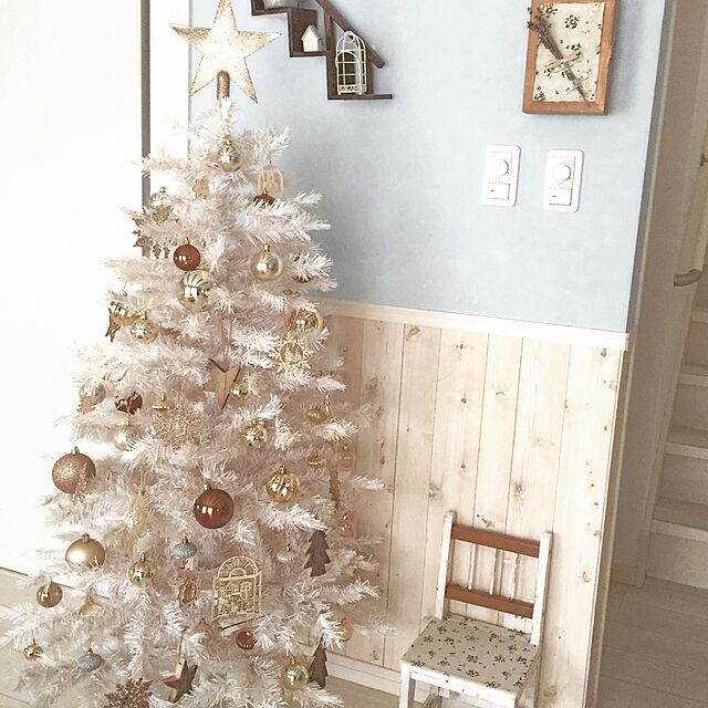 ニトリ クリスマスツリー 白いクリスマスツリーのまとめページ | RoomClip (ルームクリップ)