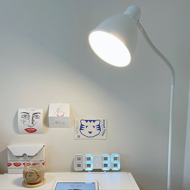 デジタル時計 おしゃれ 置き時計 デジタルクロック 置時計 掛け時計 3d 立体 卓上 時計 目覚まし時計 デジタル クロック アラーム アラームクロック かわいい 北欧 デザイン ホワイト 白 Led 光る シンプル インテリア リビング ギフト 送料無料 のレビュー クチコミ