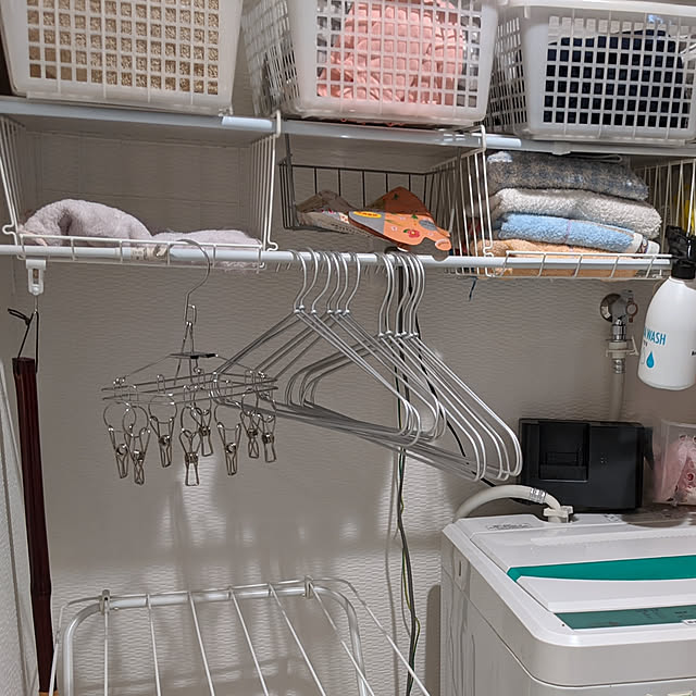 写真付きレビュー Ikea イケア Jall 物干しラック ホワイト イケア Ikea の通販商品 口コミ情報 Roomclipショッピング