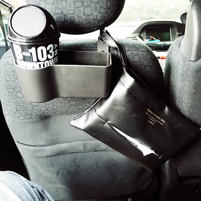 写真付きレビュー ドリンクホルダー 後部座席 カーメイト Cz340 収納リアポケット ソフトタイプ ブラック 収納ケース 小物入れcarmateの通販商品 口コミ情報 Roomclipショッピング