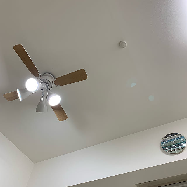 1349円オフで円 3 11 午前2時まで シーリングファン シーリングファンライト 4枚羽根 おしゃれ 4灯 Led 6畳 8畳 リモコン付き シーリングライト 照明 照明器具 ライト スポットライト リビング ダイニング 寝室 キッチン オシャレ お洒落 北欧のレビュー