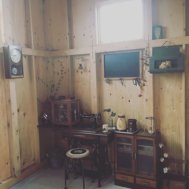 DIY/玄関/入り口/アンティーク/カフェ風/レトロ/昭和レトロ&hellip;などのインテリア実例 20181127 090431