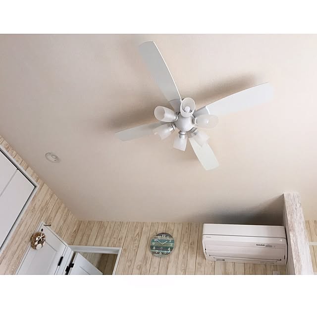 Daiko 大光電機 薄型 軽量 Led シーリングファンライト ホワイト白色 As 3kjのレビュー クチコミとして参考になる投稿11枚 Roomclip ルームクリップ