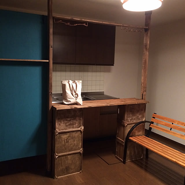 Ipcdiylab 送料無料 塗装ツーバイフォー材 240センチ ディアウォール セット販売 2x4材 長さカット無料 塗料briwax ジャコビアン のレビュー 口コミとして参考になる投稿19枚 Roomclip ルームクリップ