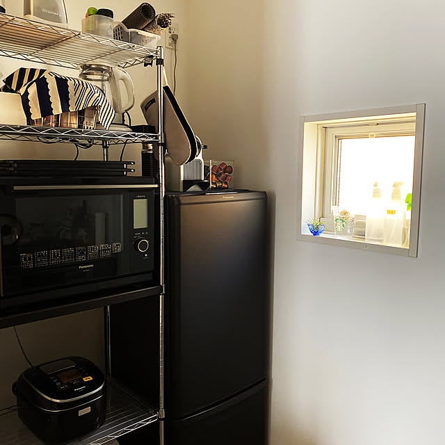 写真付きレビュー】冷蔵庫 パナソニック 2ドア 168L 右開き 幅48cm