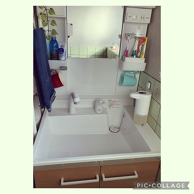 Lixil リクシル Inax 洗面化粧台 V1シリーズ シングルレバー洗髪シャワー水栓 扉タイプ ホワイト 間口600mm V1n1 605sy Vp1hのレビュー クチコミとして参考になる投稿1枚 Roomclip ルームクリップ