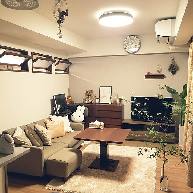 無印良品 ｌｅｄ木製シーリングライト 調光調色機能付 ナチュラル ダークブラウンのレビュー 口コミとして参考になる投稿14枚 Roomclip ルームクリップ