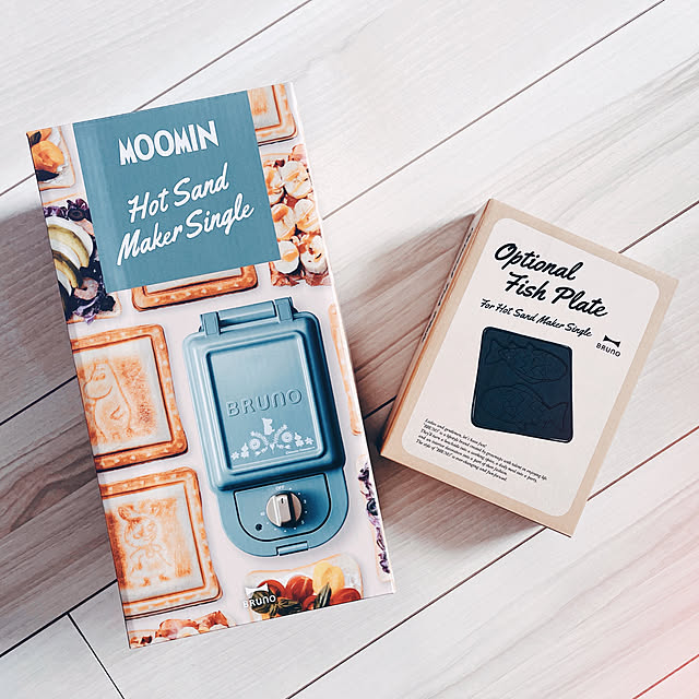イデアインターナショナル ホットサンドメーカー 15レシピ無料配布中 レシピ本のおまけ特典 Bruno ブルーノ ホットサンドメーカー シングル ムーミン 単品 Boe050 Bgr 調理器具 おしゃれ サンドイッチ かわいい 食パン Moominのレビュー 口コミとして参考になる