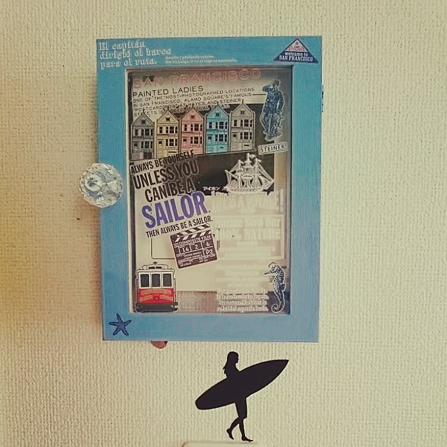 ハワイアン ウォールステッカー Aloha Life サーファーガール アロハ サーフィン サーファー 雑貨 インテリア Hawaiian 壁 ステッカー シール 簡単 カベ デコ スイッチ シール シルエット Wall Storyのレビュー クチコミとして参考になる投稿2枚 Roomclip ルーム