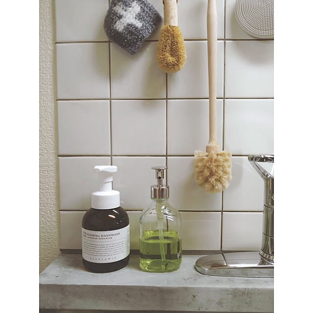 写真付きレビュー Ikea イケア Ikea イケア Bestaende 洗剤ディスペンサー クリアガラスの通販商品 口コミ情報 Roomclipショッピング