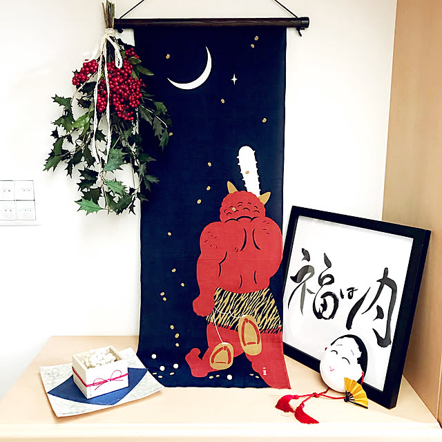 写真付きレビュー ウォールステッカー 飾り 30 30cm シール式 装飾 おしゃれ 壁紙 はがせる 剥がせる カッティングシート Wall Sticker 雑貨 Diy プチリフォーム パーティー イベント 賃貸 節分 文字 漢字の通販商品 口コミ情報 Roomclipショッピング