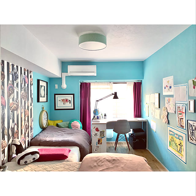 写真付きレビュー パソコンデスク デスク おしゃれ L字 Pcデスク コーナーデスク L字型 収納 棚 ワークデスク 引き出し付き オフィスデスク ハイタイプ 学習机 L字デスク デンマーク 机 引き出し 勉強机 テレワーク 在宅 新生活の通販商品 口コミ情報 Roomclipショッピング