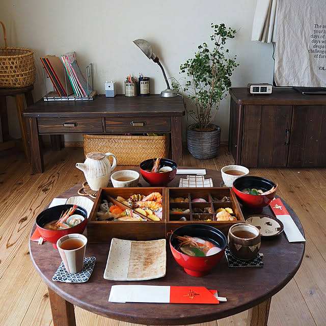 写真付きレビュー 重箱 おしゃれ 木製3段重箱 仕切り3種付き 6 5寸 5 6人用 国内仕上げ 送料無料 かわいい シンプル ナチュラル 飛鳥 木製 木 木製重箱 3段重 漆塗り うるし 仕切り 行楽 行楽の通販商品 口コミ情報 Roomclipショッピング
