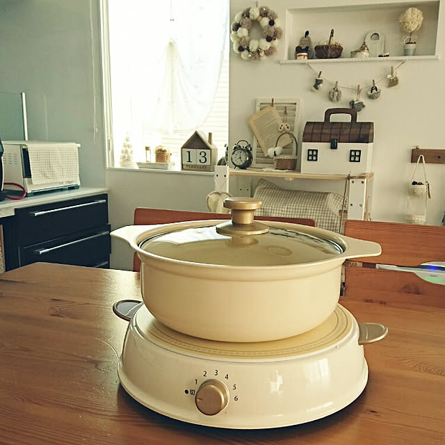 アイリスオーヤマ パーティihコンロ Ricopa 鍋セット Ihlp R14 C アイボリー 1セット のレビュー クチコミとして参考になる投稿6枚 Roomclip Item