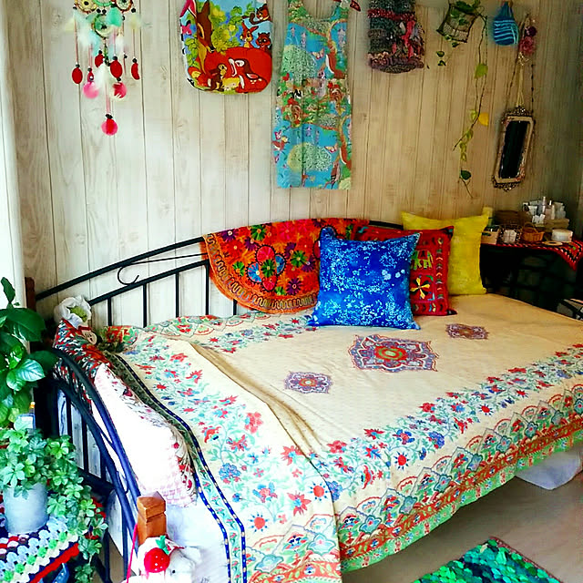 日本最大のブランド マルチカバー 長方形 イタワ柄 2タイプ 約145cm 225cm ぞう柄 ソファ ベッド インド綿 コットン 綿100 おしゃれ シンプル 北欧 Supplystudies Com