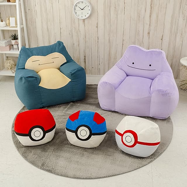 メタモン ソファ ポケモン ポケットモンスター ソファ ビーズソファ スゴビーズ ヘタリにくい 送料無料 日本製 ポケモン ヘタリ辛い