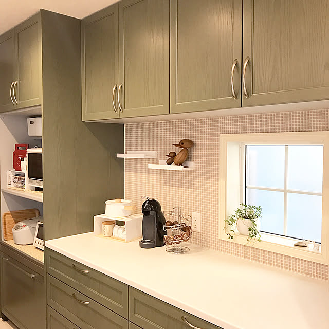 貼ってはがせる シール壁紙 リメイクシート Hatte Me ハッテミー モザイクタイル柄 ベージュ Mosa 02 65cm 1m のレビュー クチコミとして参考になる投稿93枚 Roomclip ルームクリップ