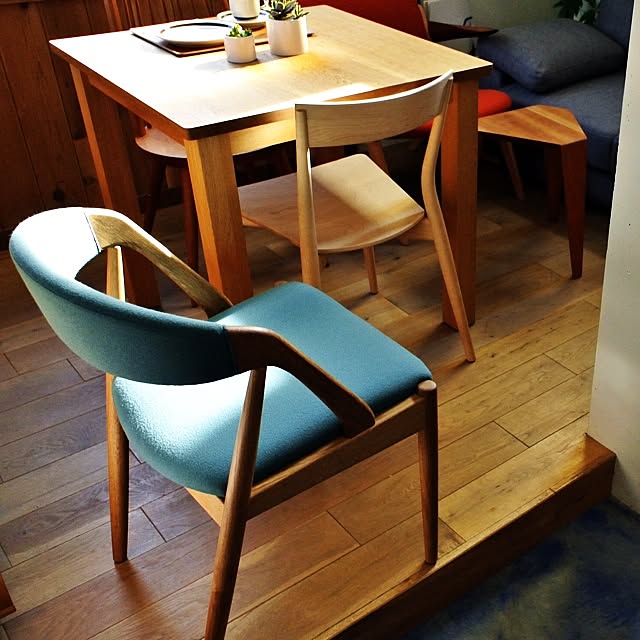 ベッド周り/宮崎椅子製作所/Chair/oak/tableware...などのインテリア実例 - 2014-09-11 17:23:02