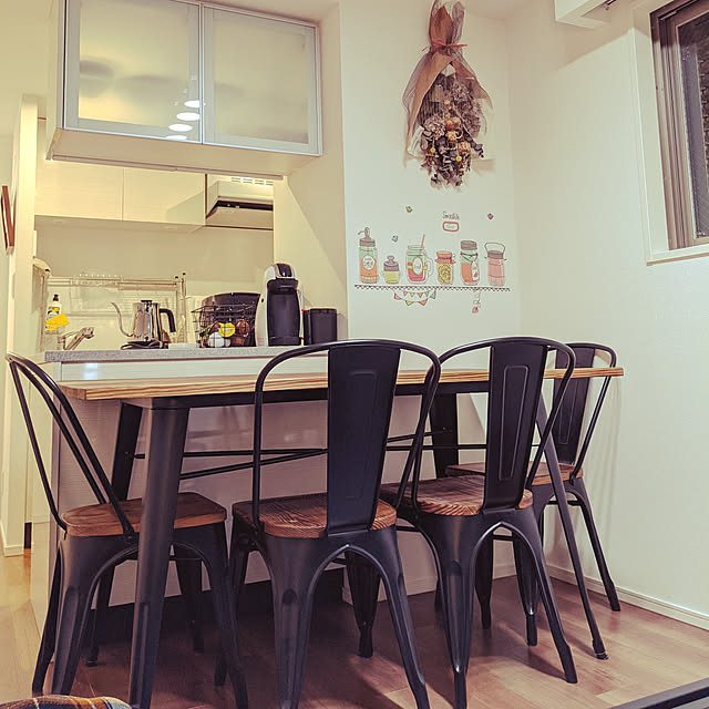 ダイニングテーブル テーブル カフェテーブル 木製 ヴィンテージ 北欧 西海岸 ブルックリン インテリア ミッドセンチュリー おしゃれ カフェ風 食卓 テーブル ダイニング 食卓 ヴィンテージダイニング Lewis ルイス 140 80cm テーブル単体のレビュー クチコミとして参考