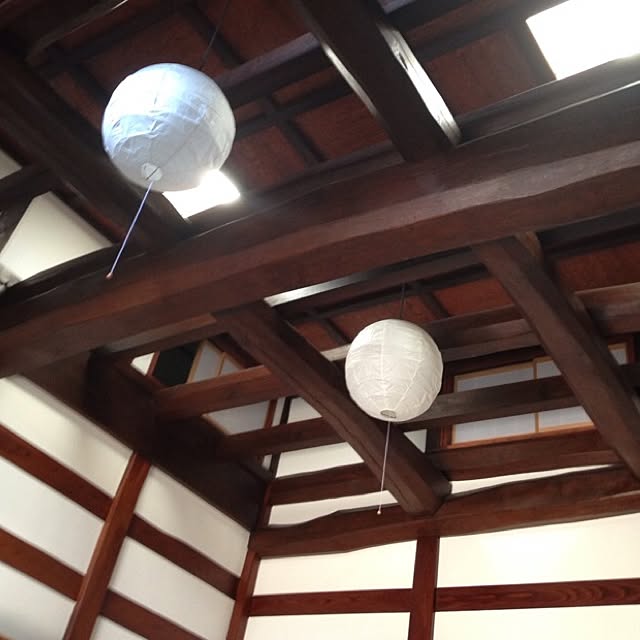 壁 天井 古民家 画像は加工なし 茶の間から見る天井 昔からの柱や梁 などのインテリア実例 14 11 01 07 26 15 Roomclip ルームクリップ
