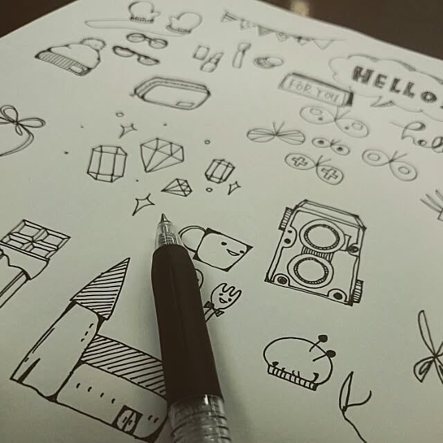 机 イラスト ほぼ日 インスタ Nappa Works Diy などのインテリア