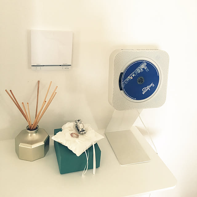 無印良品 壁掛時計 壁掛式ｃｄプレーヤー用スタンドのレビュー 口コミとして参考になる投稿19枚 Roomclip ルームクリップ