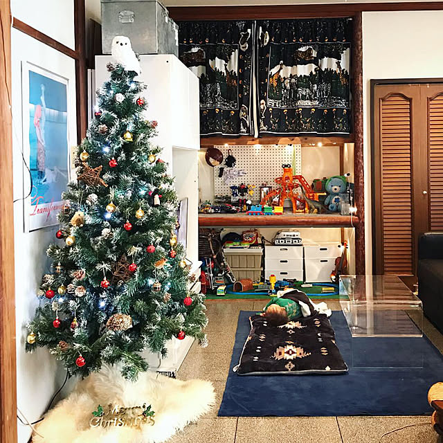 リビング キャプテンスタッグ クリスマスツリー ニトリ Ikea などのインテリア実例 18 11 21 15 16 19 Roomclip ルームクリップ