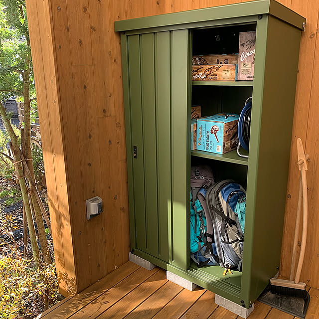 せっかくの収納スペースをムダにしないで♪屋外の物置活用アイデア術