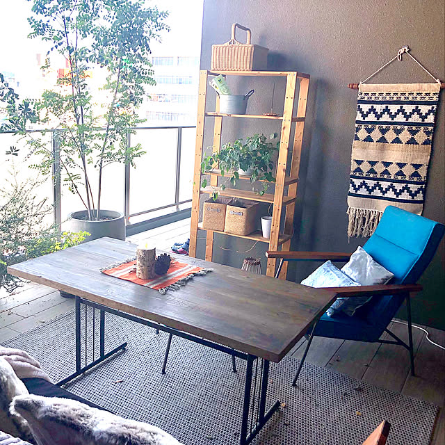 開放感とプライベート感のいいとこ取り♪お手本にしたいインナーバルコニーの実例6選