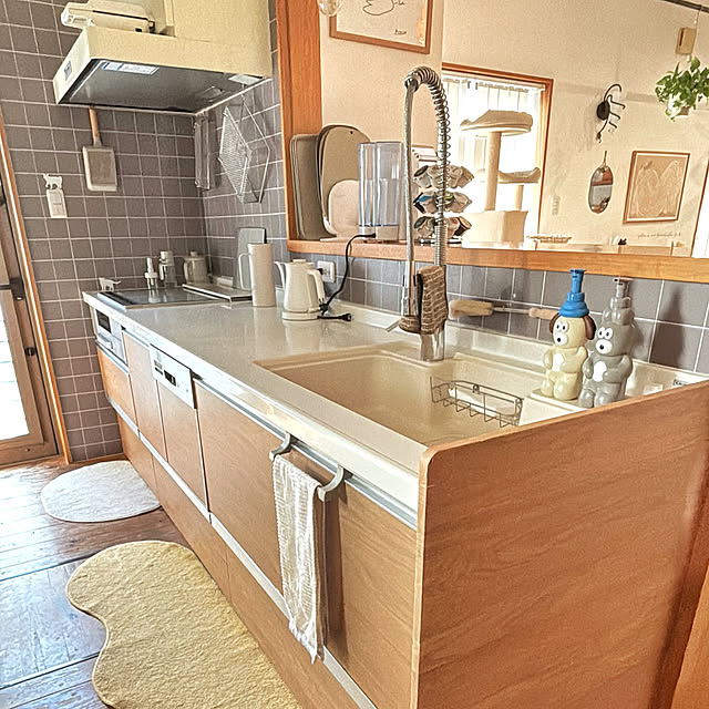 「今の気分を軽やかに取り入れて。隠す7：魅せる3でつくる北欧ナチュラルなキッチン」 by 
puu.tuuliさん