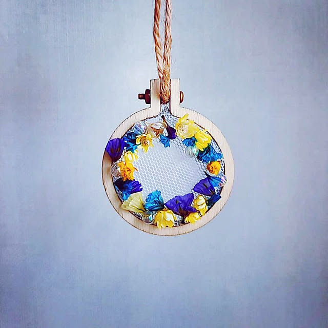 思わず作ってみたくなる！セリアの刺繍枠で楽しむDIYアレンジ