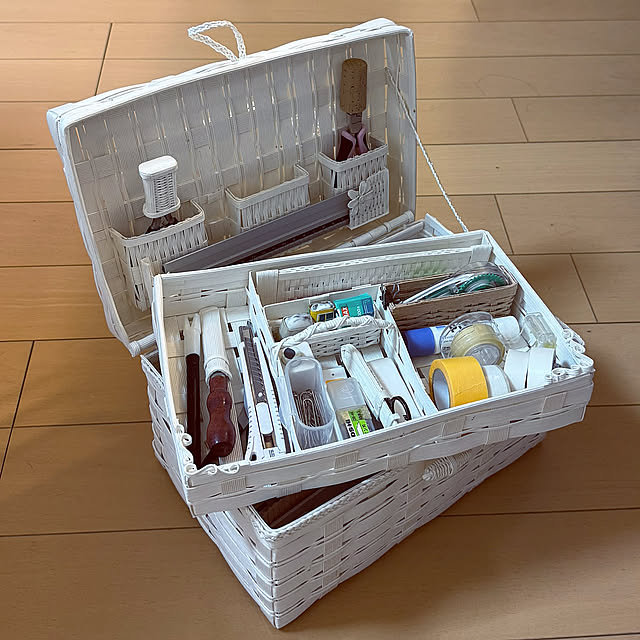 愛らしい小物から収納グッズ、季節ものまで！クラフトバンド作品のアイデア集