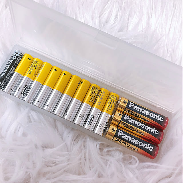 ストック量も種類もすぐ把握できる！参考にしたい電池収納のアイデア集