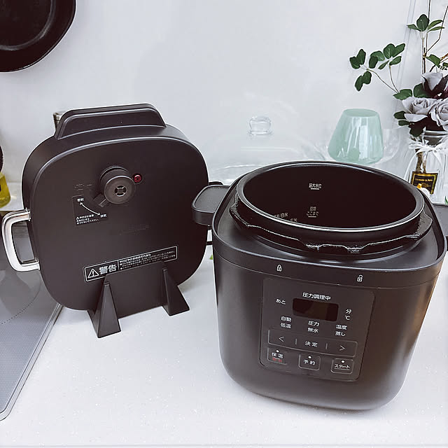 「放ったらかし調理が叶う！見た目もスマートなアイリスオーヤマの電気圧力鍋 」by tomato さん