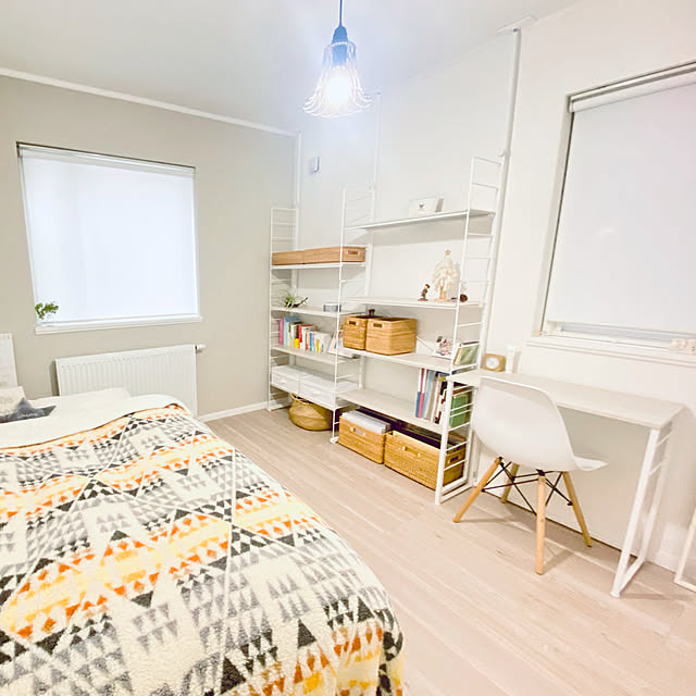勉強やリラックスがしやすい空間を作る！6畳子ども部屋の実例