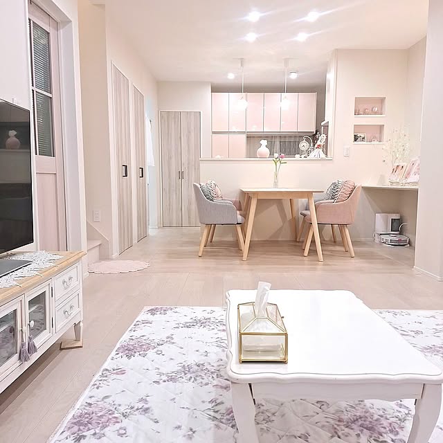 「優しく可愛く上品に、家族の快適を彩るフェミニンな住まい」 by chinaminさん