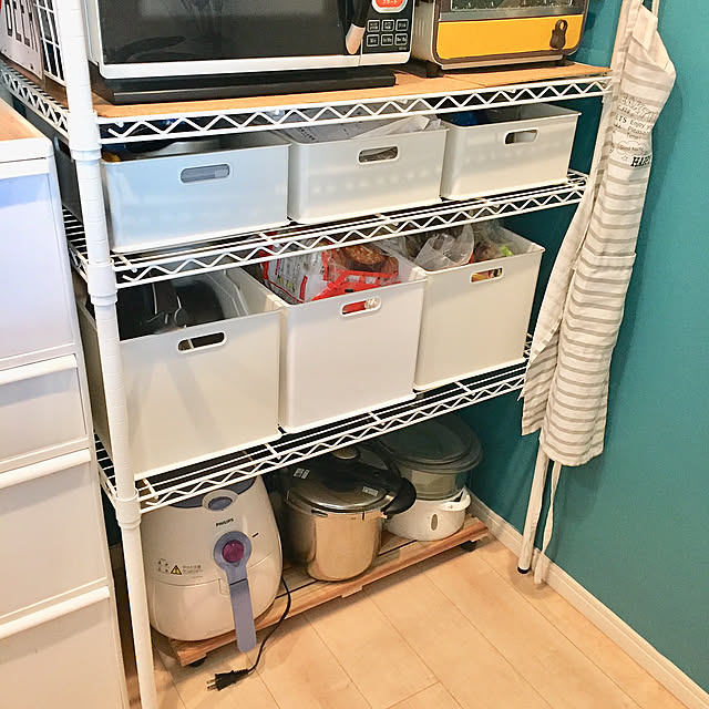 インテリアに馴染み、出し入れしやすい！使用頻度が低い家電の収納法6選