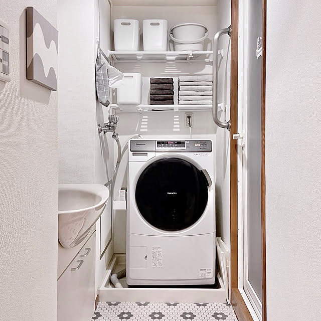 デッドスペース解消＆家事効率アップ！見た目もばっちりな洗濯機上の収納アイデア集