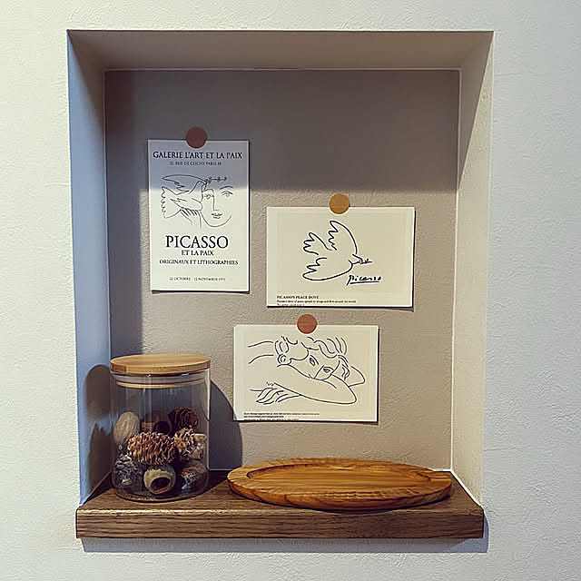 見るたびに気分が上がるような壁面を作る。ニッチディスプレイのやり方6選