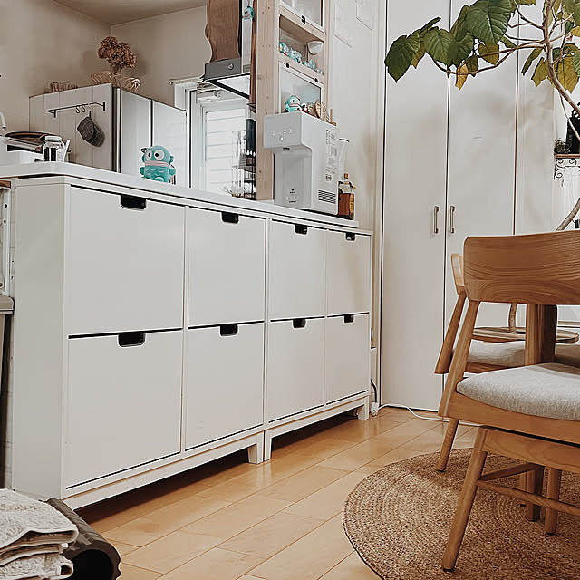 「つい置き」で散らかる悩みを解決します♪IKEAのアイテムでカウンター周りの収納作り