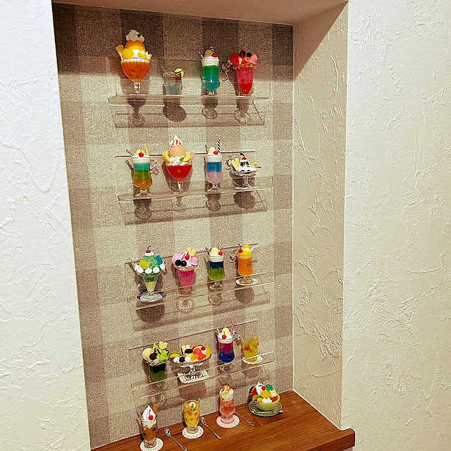 いつでもコレクションを眺めたい！ガチャガチャのディスプレイ方法