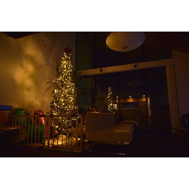 リビング/クリスマス/クリスマスツリー/クリスマスディスプレイのインテリア実例 - 2015-12-24 08:17:30