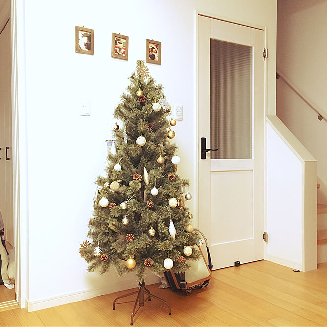 部屋全体/ウッドワン/アルザスツリー/クリスマスツリー150cm/フラン