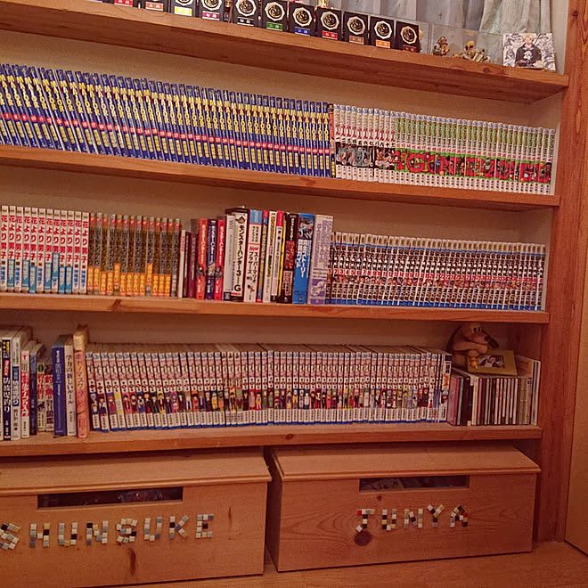 壁/天井/本棚/カントリー/アメリカンカントリーが好き♡/ハンドメイド