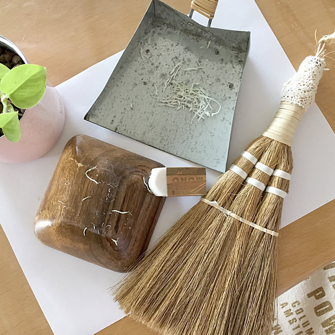 机 消しゴムでシール跡剥がし ベタベタ取れました シールはがし アカシア食器 などのインテリア実例 17 08 06 08 56 31 Roomclip ルームクリップ