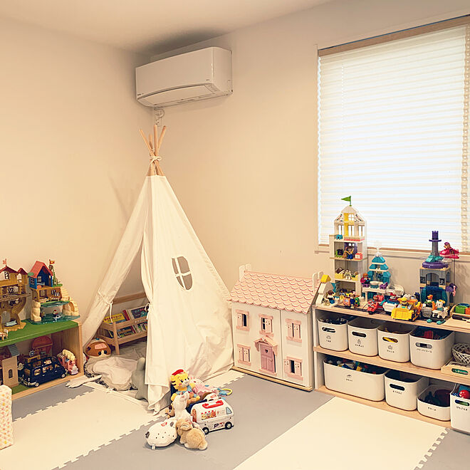LEGO/北欧/おままごとキッチン/キッズスペース/おもちゃ棚...などのインテリア実例 - 2023-04-21 09:35:00