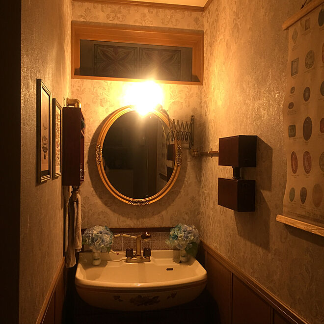 VIC-36】ヴィクトリアン 洗面化粧台セット 浴室、浴槽、洗面所