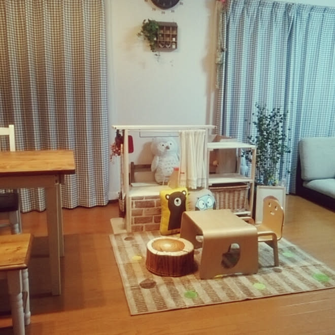 部屋全体/フォロワーの皆様に感謝!/いつもいいねやコメありがとうございます♡/いいね！押し逃げばかりでごめんなさい。/ままごとカフェ...などのインテリア実例 - 2017-11-17 20:23:11