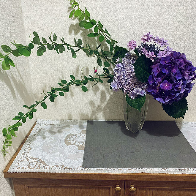萩の花/紫の花/梅雨/たくさんのいいねフォローに感謝です/見ていただきありがとうございます...などのインテリア実例 - 2020-06-22 10:17:23